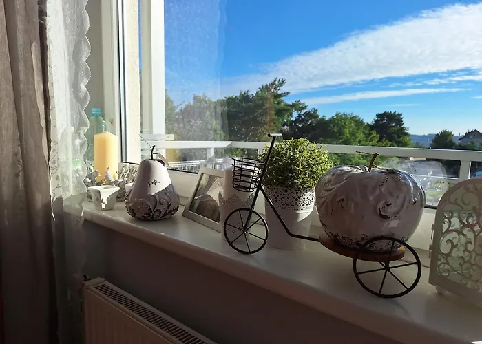 W Apartamencie Z Pieknym Widokiem Na Morze Apartmán Gdyně